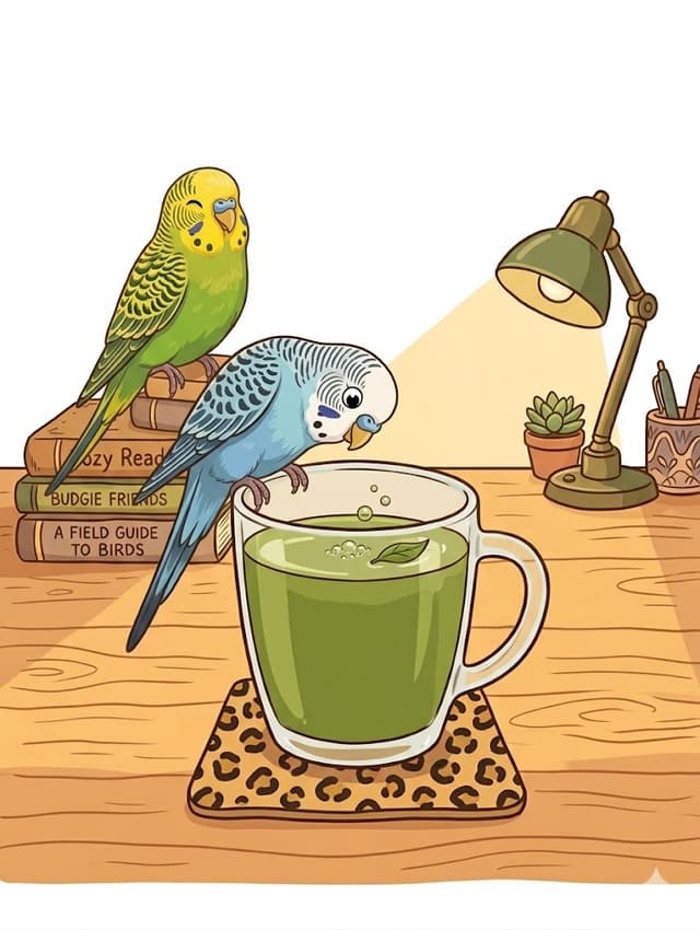 Blue and Yeli at their desk