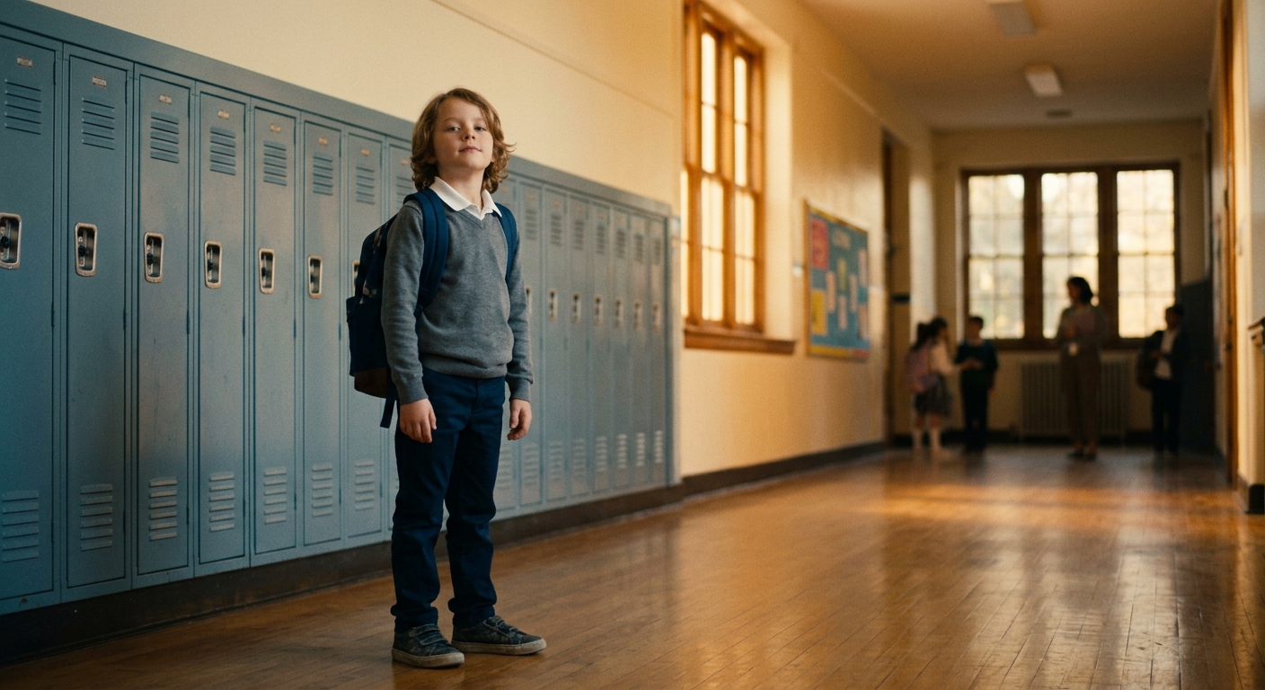 Hero Image — Child Standing Tall with Inner Strength