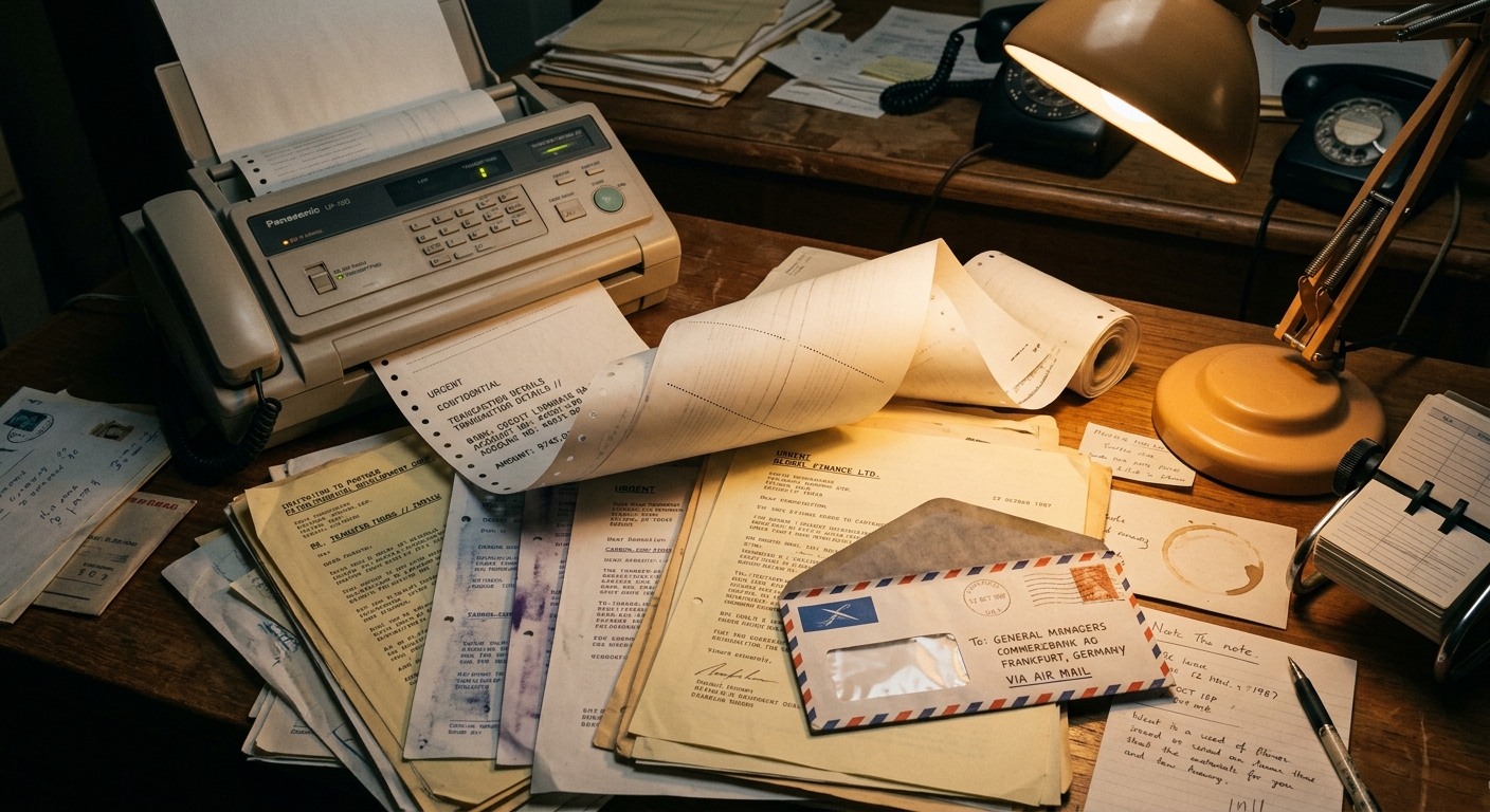 The Original Scam — Fax Machines and Paper Letters